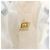CHANEL Ketten-Schultertasche Canvas Hellblau gold CC Auth 173315SAV Golden - Ansicht 19