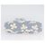 CHANEL Ketten-Schultertasche Canvas Hellblau gold CC Auth 173315SAV Golden - Ansicht 9