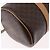 Céline Bolso de mano de lona Macadam CELINE en cuero PVC marrón dorado Auth 171455V Castaño - vista 12