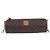 Céline Bolso de mano de lona Macadam CELINE en cuero PVC marrón dorado Auth 171455V Castaño - vista 21