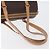 Céline Bolso de mano de lona Macadam CELINE en cuero PVC marrón dorado Auth 171455V Castaño - vista 7