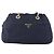 Borsa a Spalla con Catena Prada in Nylon Blu Navy e Oro Auth bs33521 D'oro - vista 2