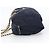 Borsa a Spalla con Catena Prada in Nylon Blu Navy e Oro Auth bs33521 D'oro - vista 4