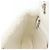 CHANEL Matelassé 25 Borsa a Spalla con Catena Mouton Bianco Argento CC Auth 172561SM - vista 22