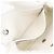 CHANEL Matelassé 25 Borsa a Spalla con Catena Mouton Bianco Argento CC Auth 172561SM - vista 24