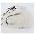 CHANEL Matelassé 25 Borsa a Spalla con Catena Mouton Bianco Argento CC Auth 172561SM - vista 5