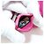 PRADA Borsa a Spalla con Catena Nylon Rosa Argento Auth 165354V - vista 14