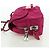 PRADA Borsa a Spalla con Catena Nylon Rosa Argento Auth 165354V - vista 4