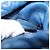 Borsa LOEWE Basket Blow Fish in rafia azzurro chiaro Auth 166244SM Blu chiaro - vista 11