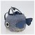 Borsa LOEWE Basket Blow Fish in rafia azzurro chiaro Auth 166244SM Blu chiaro - vista 3