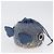 Borsa LOEWE Basket Blow Fish in rafia azzurro chiaro Auth 166244SM Blu chiaro - vista 4