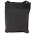 Bulgari Borsa a Spalla BVLGARI Logo Mania Canvas Nero Argento Auth 173542 - vista 2