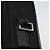 PRADA Hand Bag Nylon Black Silver Auth bs33447 Silvery - view 14