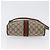 Borsa Sherry Line GG Supreme Web di GUCCI in PVC beige e oro 001 3654 5 Auth 172680 D'oro - vista 9