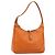 Hermès HERMES Trim 31 Borsa a Spalla in Pelle Arancione Argento Auth 168319V