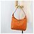 Hermès HERMES Trim 31 Borsa a Spalla in Pelle Arancione Argento Auth 168319V - vista 25