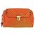 PRADA Borsa a Spalla Trapuntata con Catena Nylon Arancione Oro Auth BA11028 D'oro - vista 2