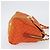 PRADA Borsa a Spalla Trapuntata con Catena Nylon Arancione Oro Auth BA11028 D'oro - vista 4
