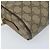 Borsa Sherry Line GG Supreme Web di GUCCI in PVC beige e oro 001 44 6655 Auth ARZ340 D'oro - vista 13