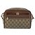 Borsa Sherry Line GG Supreme Web di GUCCI in PVC beige e oro 001 44 6655 Auth ARZ340 D'oro - vista 2