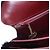 Céline Borsa a Spalla in Pelle Rossa e Oro Auth fm5174 Rosso D'oro - vista 21