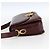 Céline Borsa a Spalla in Pelle Rossa e Oro Auth fm5174 Rosso D'oro - vista 4