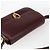 Céline Borsa a Spalla in Pelle Rossa e Oro Auth fm5174 Rosso D'oro - vista 6