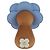 LOUIS VUITTON Vivienne Betulamini Objet Bois Marron GI0688 LV Auth 168064SM - vue 2