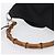 Borsa a mano in nylon Gucci Bamboo 2 vie nera argento 001 1998 1577 Auth ep13375 Nero - vista 8