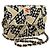 CHANEL Mini Matelassé 12 Sac à Épaule Chaîne Satin Beige Or CC Auth LNZ407M Doré