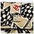 CHANEL Mini Matelassé 12 Sac à Épaule Chaîne Satin Beige Or CC Auth LNZ407M Doré - vue 14
