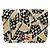 CHANEL Mini Matelassé 12 Sac à Épaule Chaîne Satin Beige Or CC Auth LNZ407M Doré - vue 3