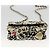 CHANEL Mini Matelassé 12 Sac à Épaule Chaîne Satin Beige Or CC Auth LNZ407M Doré - vue 9