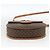 Céline Borsa a mano in tela Macadam CELINE in pelle PVC 2 in 1 marrone oro Auth ARZ225 - vista 11
