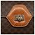 Céline Borsa a mano in tela Macadam CELINE in pelle PVC 2 in 1 marrone oro Auth ARZ225 - vista 17