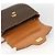 Céline Borsa a mano in tela Macadam CELINE in pelle PVC 2 in 1 marrone oro Auth ARZ225 - vista 18
