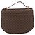 Céline Borsa a mano in tela Macadam CELINE in pelle PVC 2 in 1 marrone oro Auth ARZ225 - vista 3