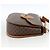 Céline Borsa a mano in tela Macadam CELINE in pelle PVC 2 in 1 marrone oro Auth ARZ225 - vista 5