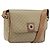 Céline Borsa a Spalla in Tela Macadam CELINE PVC Beige Oro Auth ARZ209 D'oro