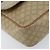 Céline Borsa a Spalla in Tela Macadam CELINE PVC Beige Oro Auth ARZ209 D'oro - vista 11