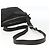 Borsa a Spalla PRADA in Nylon Pelle Nera Argento Autentica 172902 Nero - vista 7