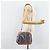 Borsa Burberrys Nova Check in pelle PVC 2 in 1 blu oro Auth 172484 D'oro - vista 25