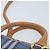 Borsa Burberrys Nova Check in pelle PVC 2 in 1 blu oro Auth 172484 D'oro - vista 8