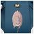 Hammock LOEWE - Amaca Ghibli Spirited Away Attira Topo e Cattura Mosche Auth 167037SM Blu chiaro - vista 21