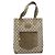 GUCCI GG Supreme Tote Bag PVC Beige Gold Auth gh1804 Golden - view 2