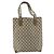 GUCCI GG Supreme Tote Bag PVC Beige Gold Auth gh1804 Golden - view 3