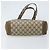 GUCCI GG Supreme Tote Bag PVC Beige Gold Auth gh1804 Golden - view 9