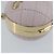 CHANEL Charm per Borsa Matelassé Pelle di Pecora Rosa Oro CC Auth 166255SM D'oro - vista 11