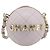 CHANEL Charm per Borsa Matelassé Pelle di Pecora Rosa Oro CC Auth 166255SM D'oro - vista 2