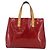 LOUIS VUITTON Borsa a Mano Monogram Vernis Reade PM Pomme D'amour M91990 Auth LNZ195 Rosso - vista 13